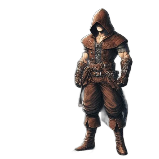 jacket, mask, sword, weapon transparent PNG cut-out