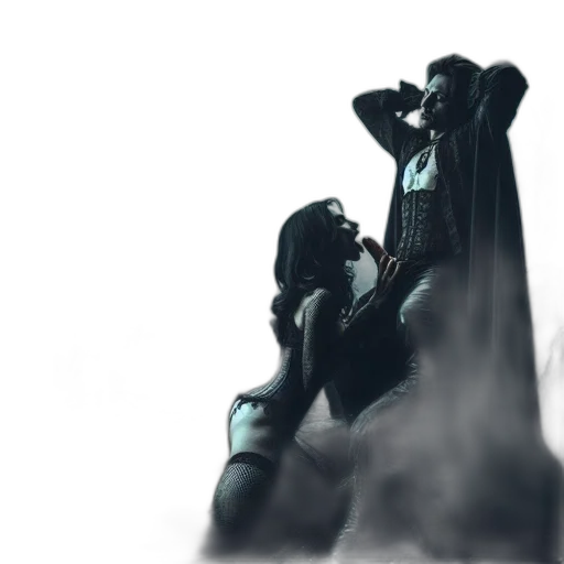 concept art, 3d render, photorealistic, cyberpunk transparent PNG cut-out