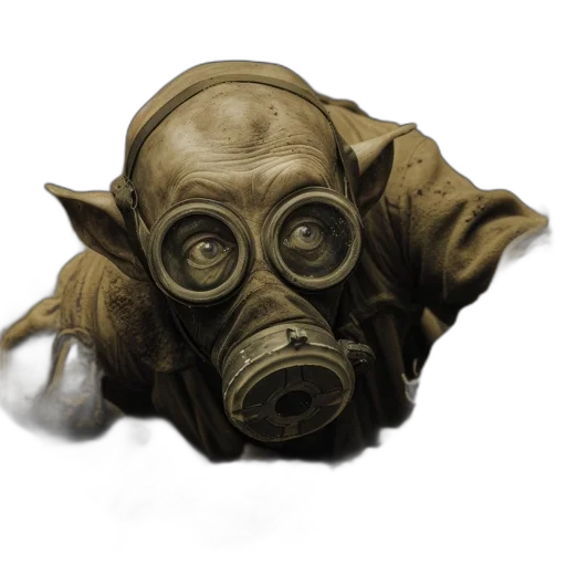 mask, face, creature, animal transparent PNG cut-out