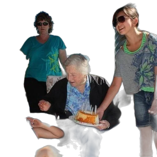 food, family, gathers, around transparent PNG cut-out
