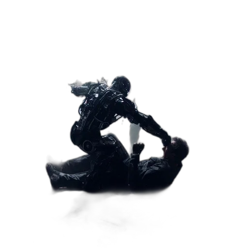 robot, weapon, sword, creature transparent PNG cut-out