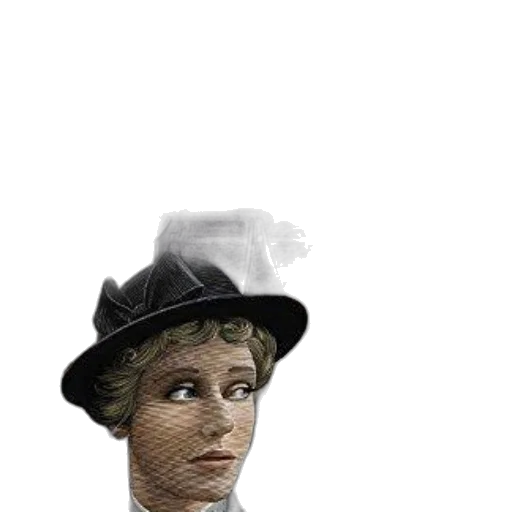 hat, face, staff, umbrella transparent PNG cut-out
