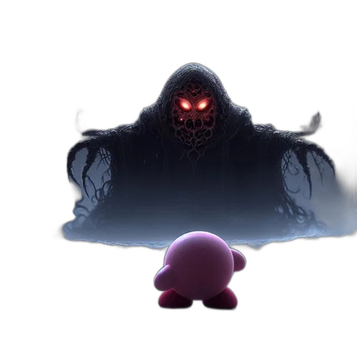 creature, mask, crown, weapon transparent PNG cut-out