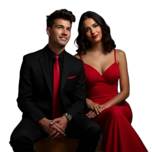 dress, jewelry, furniture, groom transparent PNG cut-out