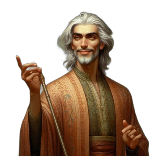 staff, face, sword, fantasy art transparent PNG cut-out
