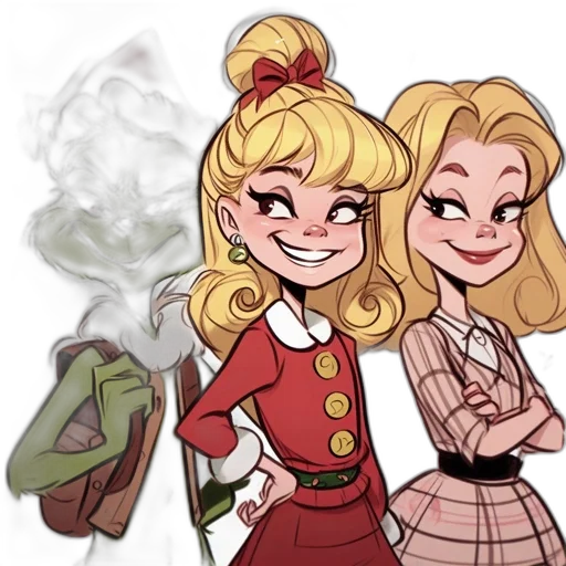 concept art, cartoon, comic book art, anime transparent PNG cut-out
