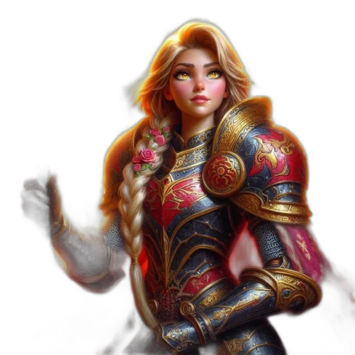 fantasy art, concept art, pixel art, comic book art transparent PNG cut-out