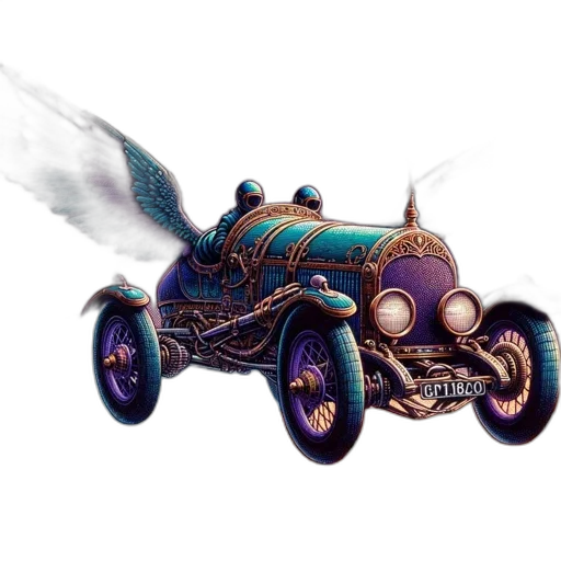 car, weapon, dragon, concept art transparent PNG cut-out