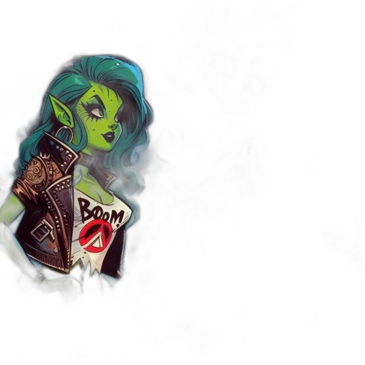 mask, concept art, comic book art, fantasy art transparent PNG cut-out