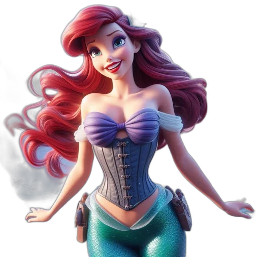 dress, 3d render, concept art, cartoon transparent PNG cut-out