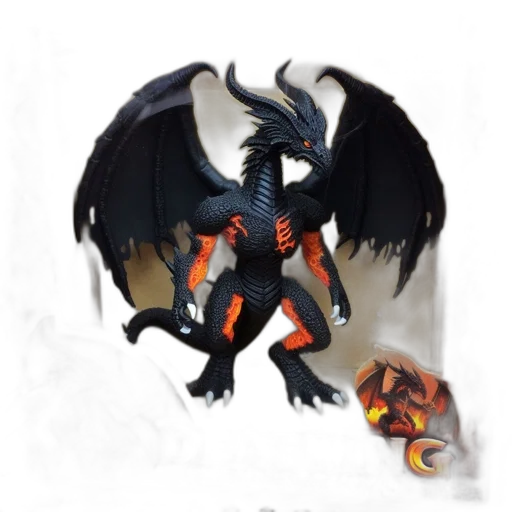 dragon, creature, animal, weapon transparent PNG cut-out