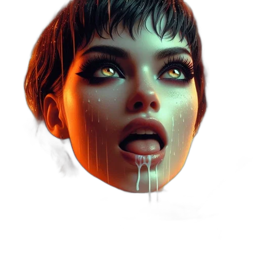 face, mask, creature, jewelry transparent PNG cut-out