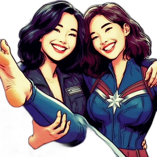 comic book art, cartoon, concept art, photorealistic transparent PNG cut-out