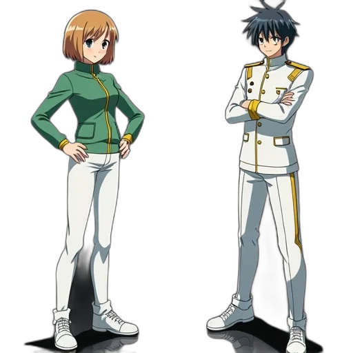 anime, concept art, cartoon, pixel art transparent PNG cut-out