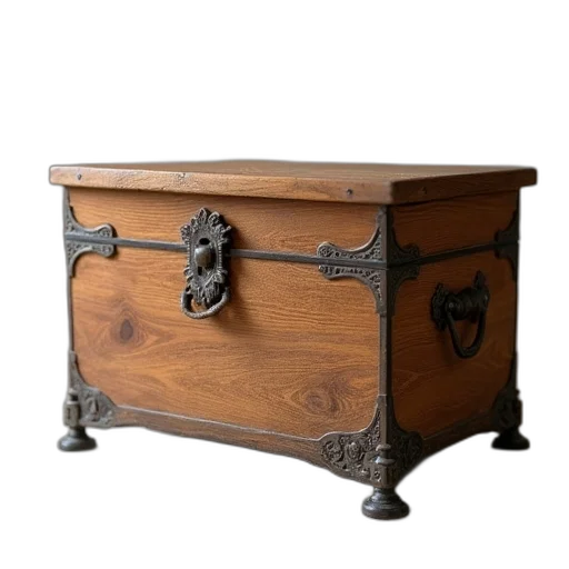 furniture, crown, oak, box transparent PNG cut-out