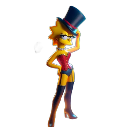 hat, staff, mask, robot transparent PNG cut-out