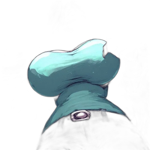 hat, staff, crown, robot transparent PNG cut-out