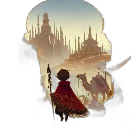 concept art, fantasy art, pixel art, comic book art transparent PNG cut-out