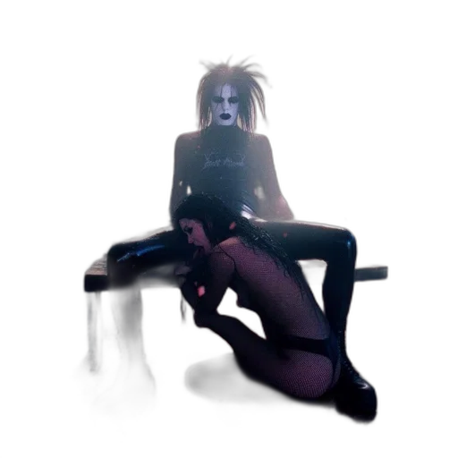 creature, mask, concept art, 3d render transparent PNG cut-out