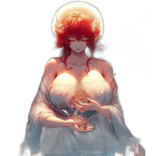 dress, crown, jewelry, creature transparent PNG cut-out