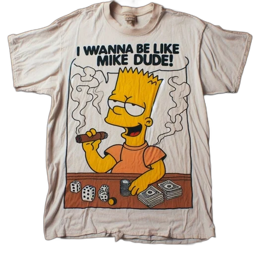 old, t-shirt, displays, stylized transparent PNG cut-out