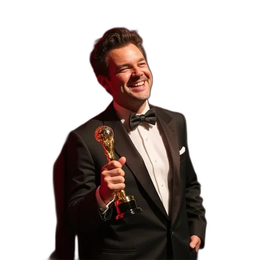 staff, british, academy, comedy transparent PNG cut-out