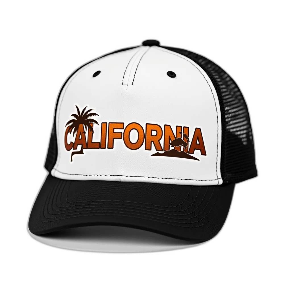 hat, black, white, baseball transparent PNG cut-out