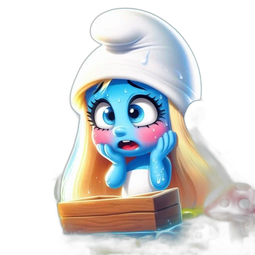 hat, staff, creature, concept art transparent PNG cut-out