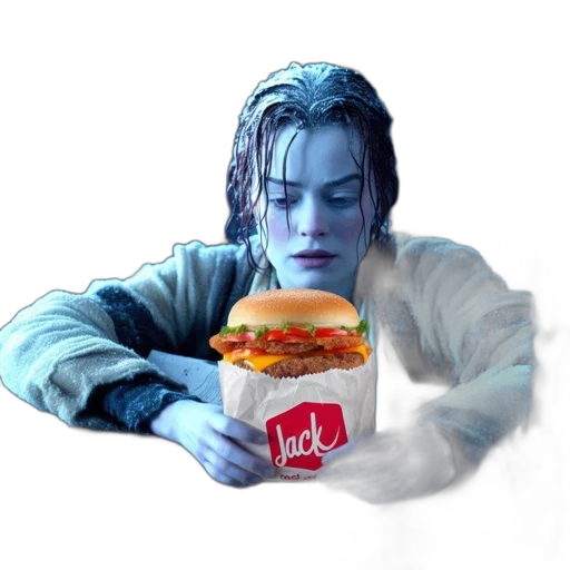 food, robot, creature, jacket transparent PNG cut-out
