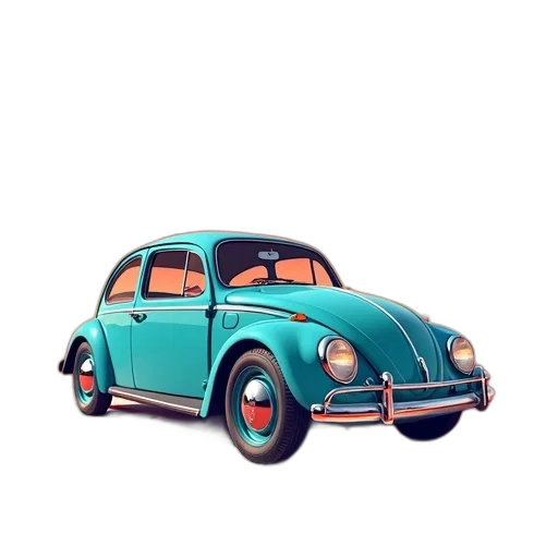 car, animal, concept art, 3d render transparent PNG cut-out