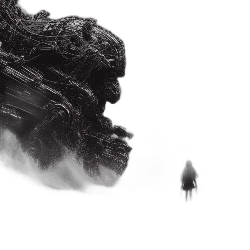 creature, dragon, hair, concept art transparent PNG cut-out