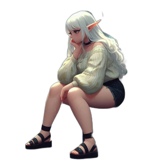 jacket, dress, shoes, creature transparent PNG cut-out