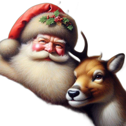 animal, photorealistic, oil painting, concept art transparent PNG cut-out