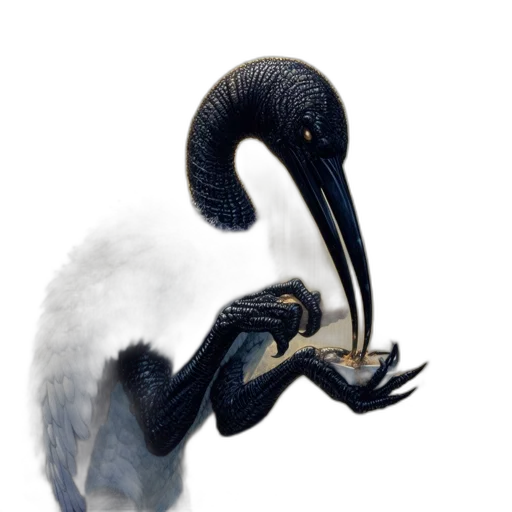 animal, creature, staff, hair transparent PNG cut-out