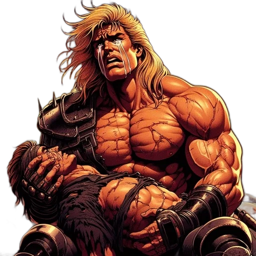 comic book art, concept art, fantasy art, pixel art transparent PNG cut-out