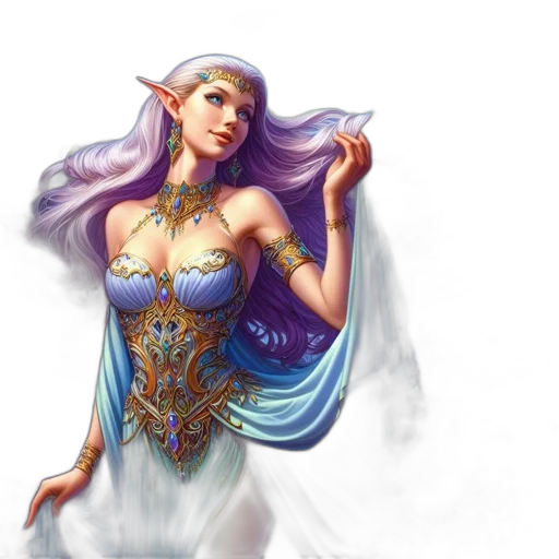 dress, fantasy art, concept art, pixel art transparent PNG cut-out
