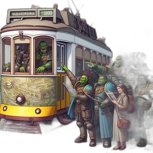 concept art, fantasy art, comic book art, pixel art transparent PNG cut-out