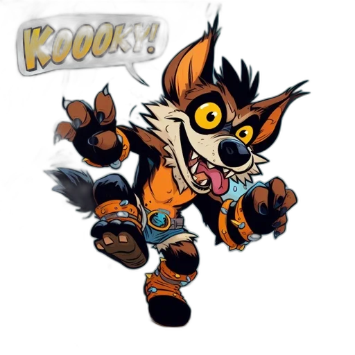 animal, staff, weapon, creature transparent PNG cut-out