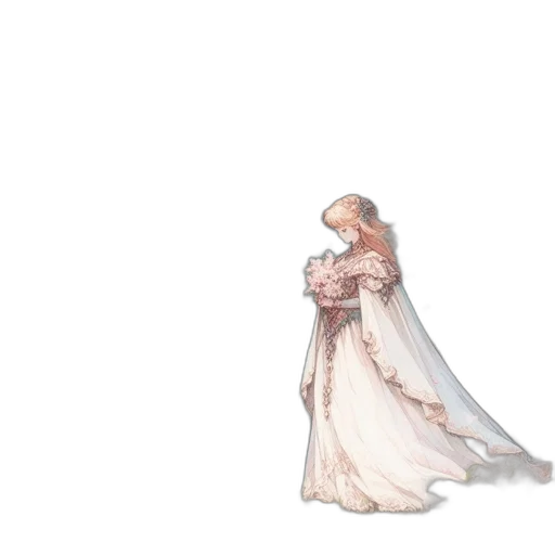 dress, crown, weapon, sword transparent PNG cut-out