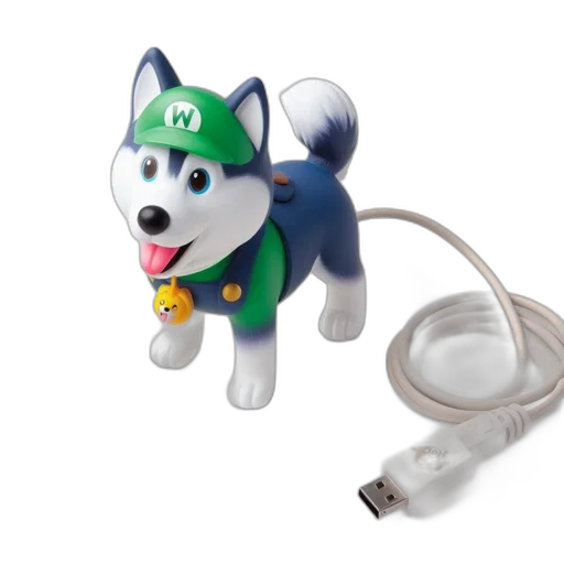 staff, animal, 3d render, concept art transparent PNG cut-out