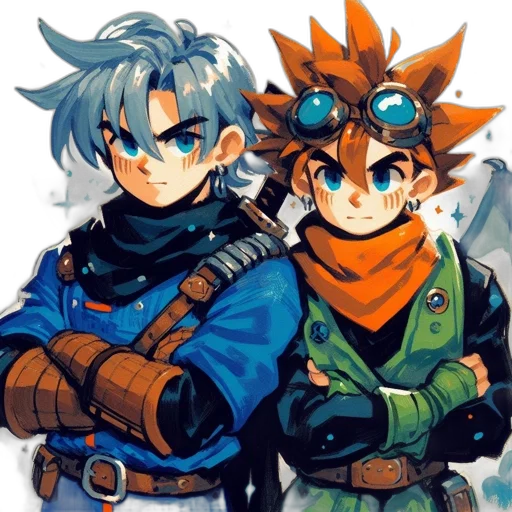 mask, weapon, jacket, pixel art transparent PNG cut-out