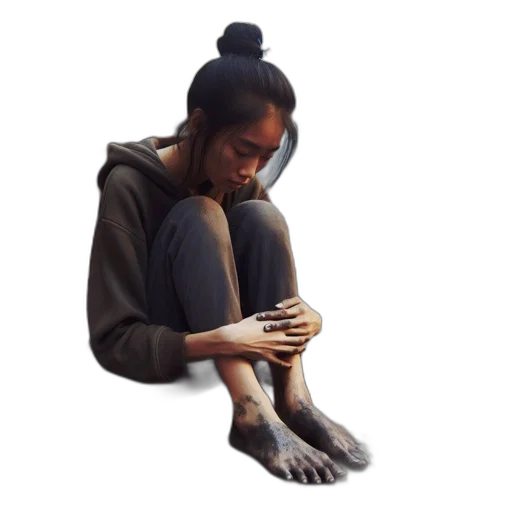shoes, creature, mask, face transparent PNG cut-out