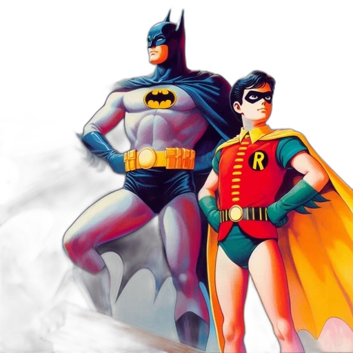 comic book art, concept art, cartoon, 3d render transparent PNG cut-out
