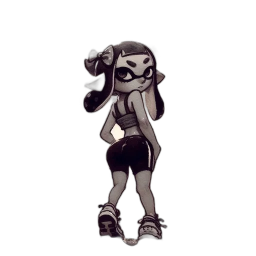 weapon, dress, staff, mask transparent PNG cut-out