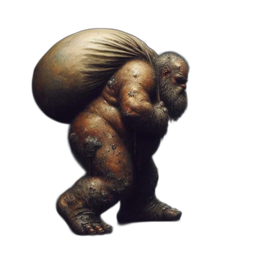 creature, animal, hair, mask transparent PNG cut-out