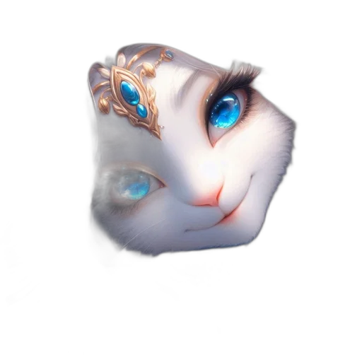 jewelry, mask, creature, face transparent PNG cut-out