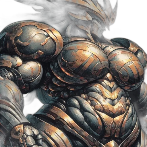 fantasy art, comic book art, concept art, photorealistic transparent PNG cut-out