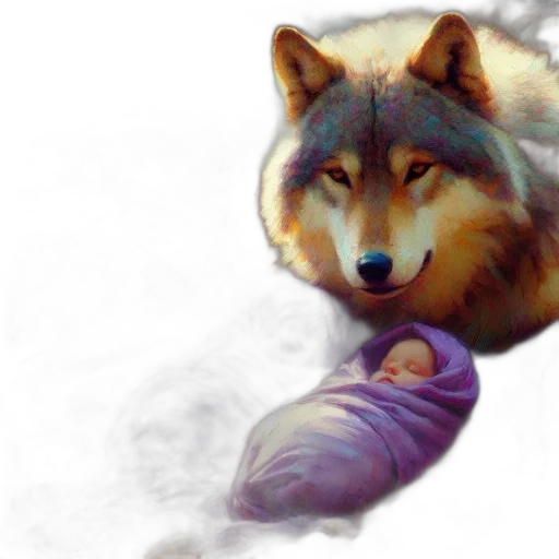 animal, creature, weapon, staff transparent PNG cut-out