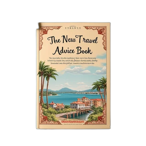 cover, new, travel, advice transparent PNG cut-out