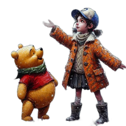 jacket, animal, hat, concept art transparent PNG cut-out